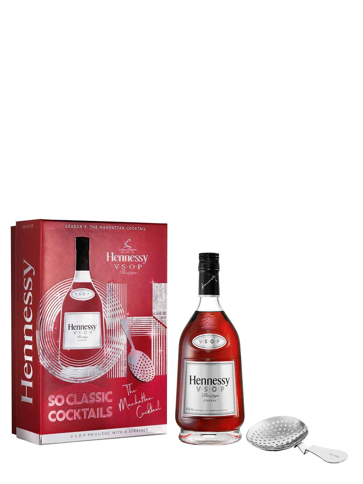 Hennessy Oh So Classic Cocktails Manhattan Geschenkset
