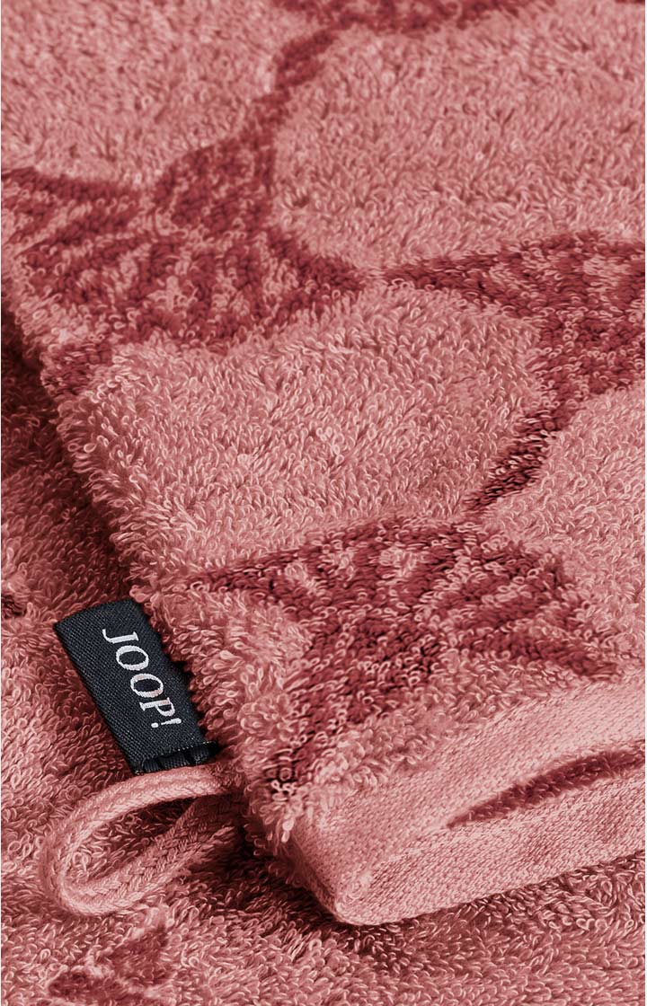 Waschhandschuh JOOP! CLASSIC CORNFLOWER in Rouge, 16 x 22 cm - im JOOP!
