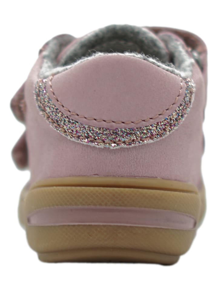 lamino Leder-Sneakers in Rosa günstig kaufen