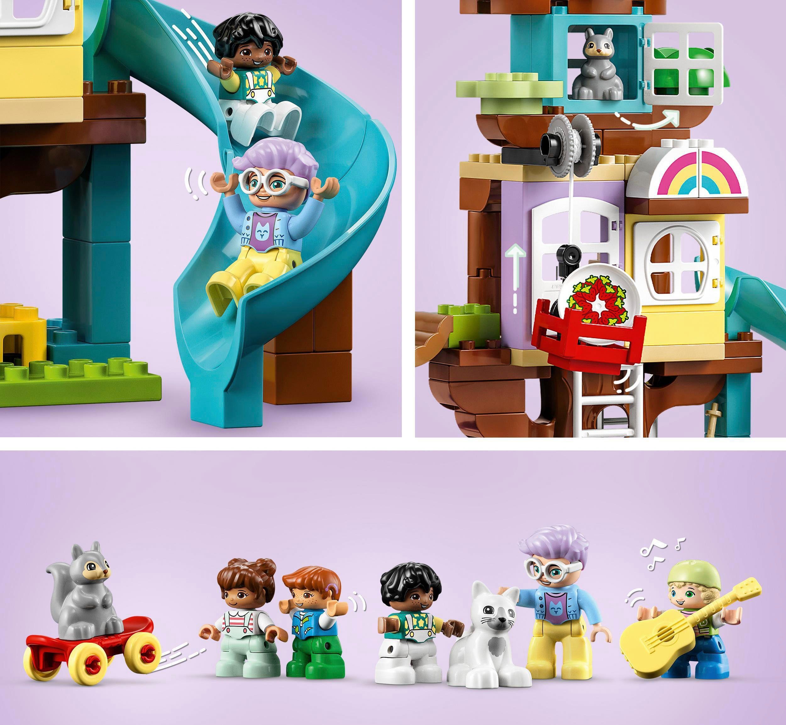 LEGO® Konstruktionsspielsteine 3-in-1-Baumhaus (10993), LEGO® DUPLO Town, (126 St)