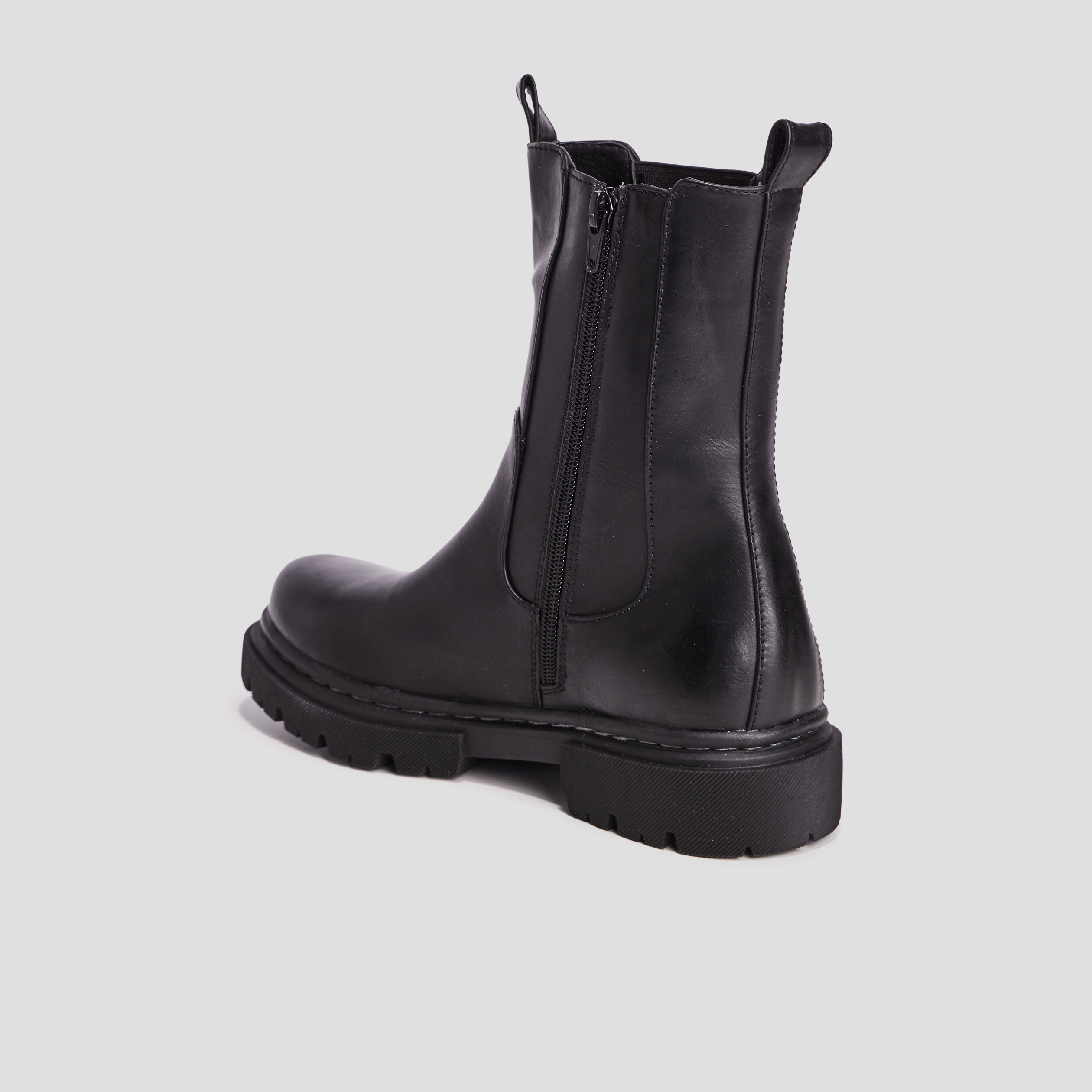 Bottines chelsea noir femme | La Halle