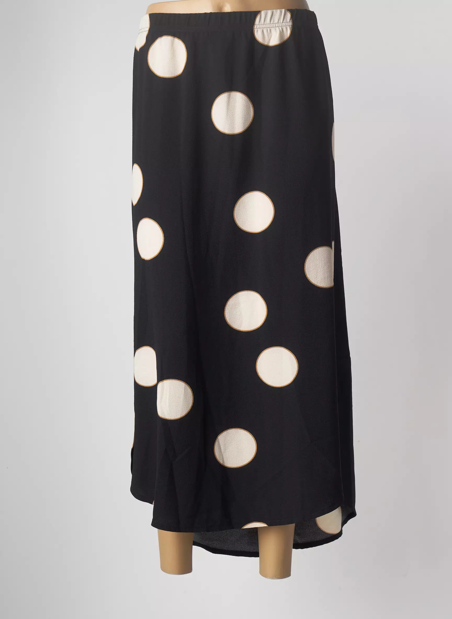 Ozee Jupes Mi Longues Femme couleur noir