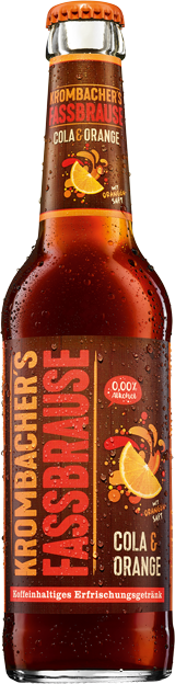 Krombacher's Fassbrause Cola & Orange