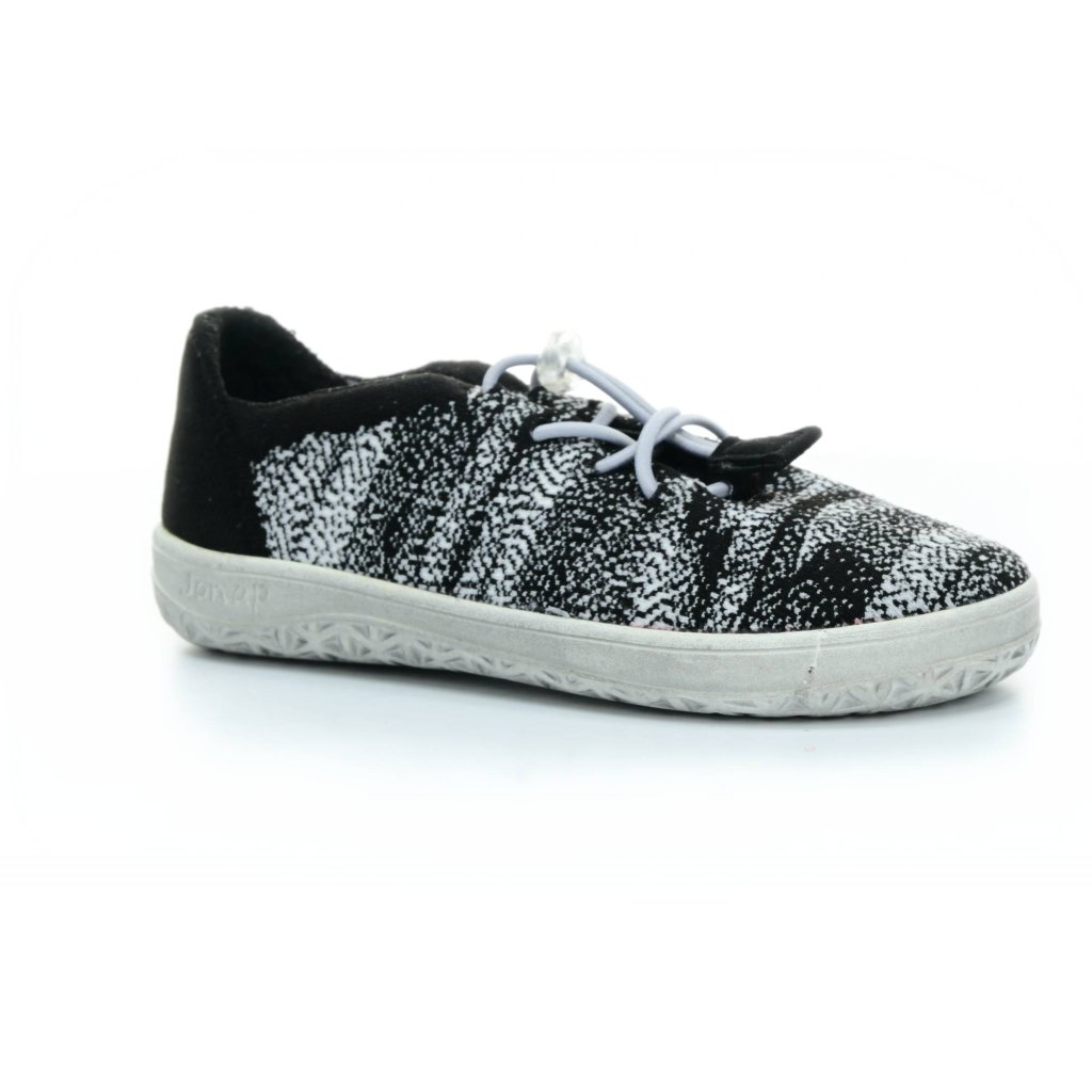 Jonap Knitt New weiß und schwarz Barfuß-Sneakers