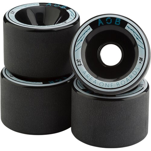 SKATEBOARD WHEEL BLACK - 83A