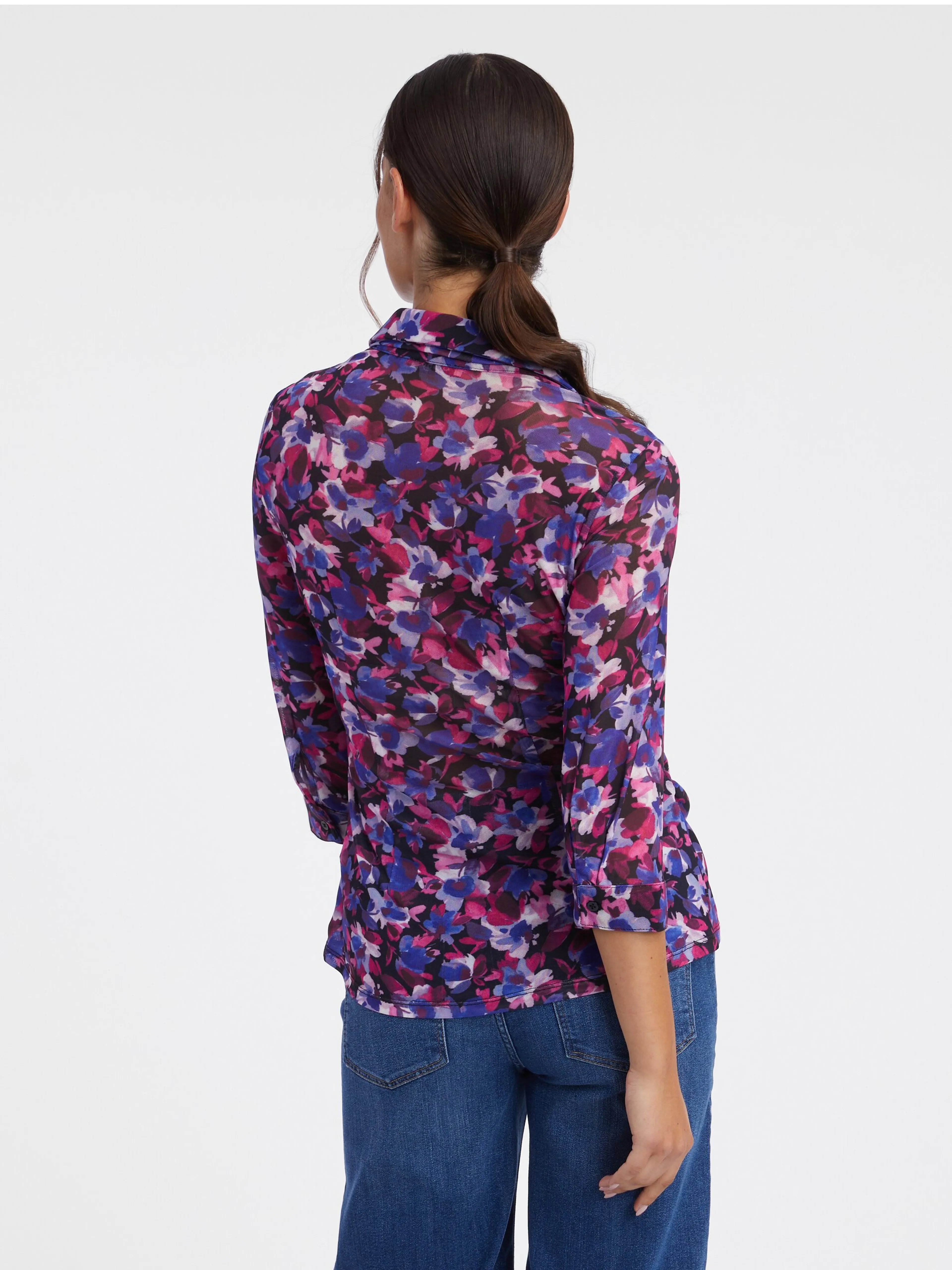 Lila Damenbluse ORSAY
