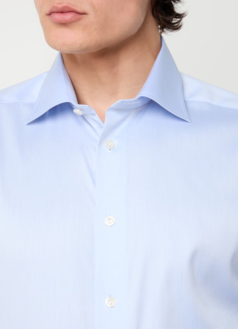 Camicia Eton slim-fit con colletto all'italiana