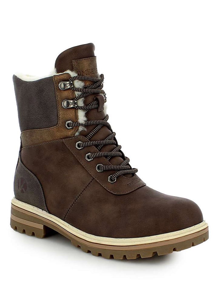 Kimberfeel Winterboots in Braun günstig kaufen