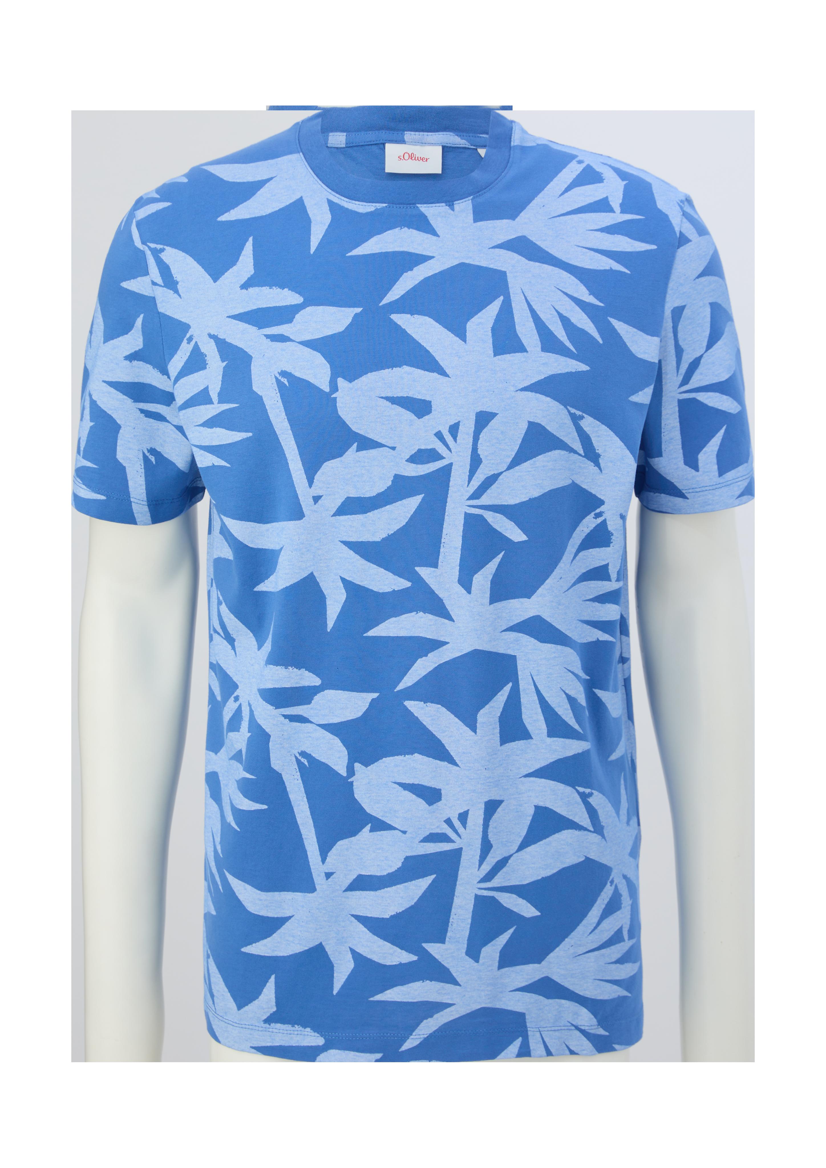 Baumwollshirt mit Allover-Print  2131386-54A2