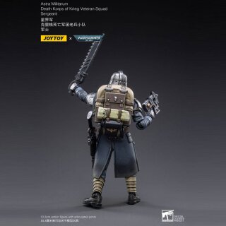 Warhammer 40k Actionfigur 1/18 Death Korps of Krieg Veteran Squad Sergeant 10 cm
