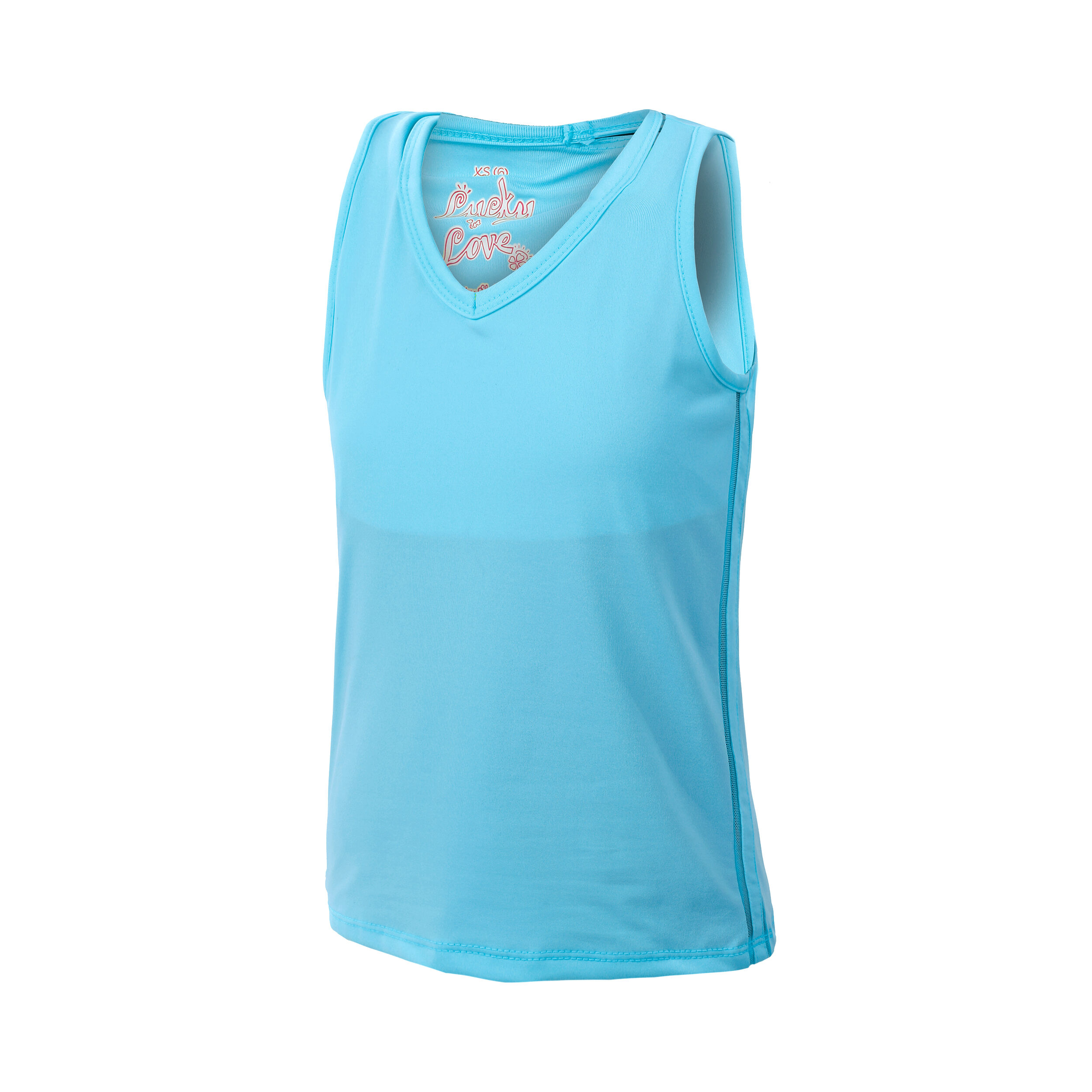 V-Neck Cutout Tank-Top Mädchen - Hellblau