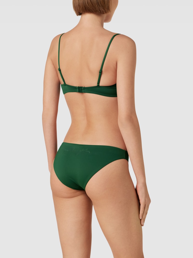 Bralette mit Hakenverschluss in dunkelgrün