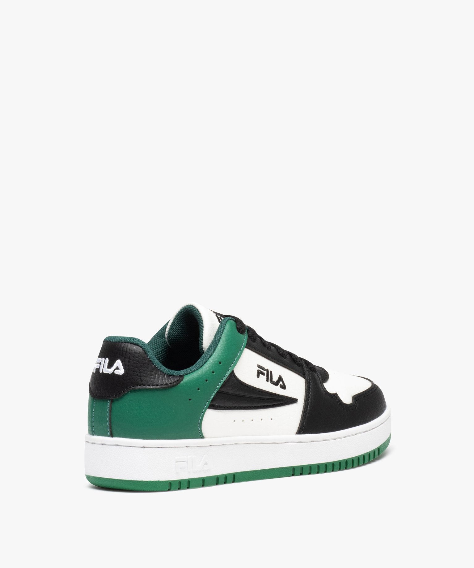Baskets Garçon tricolore à lacets - FILA blanc | GEMO