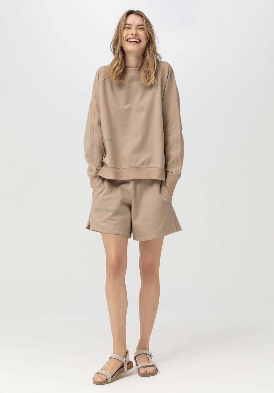 Sweater cradle to cradle aus reiner Bio-Baumwolle