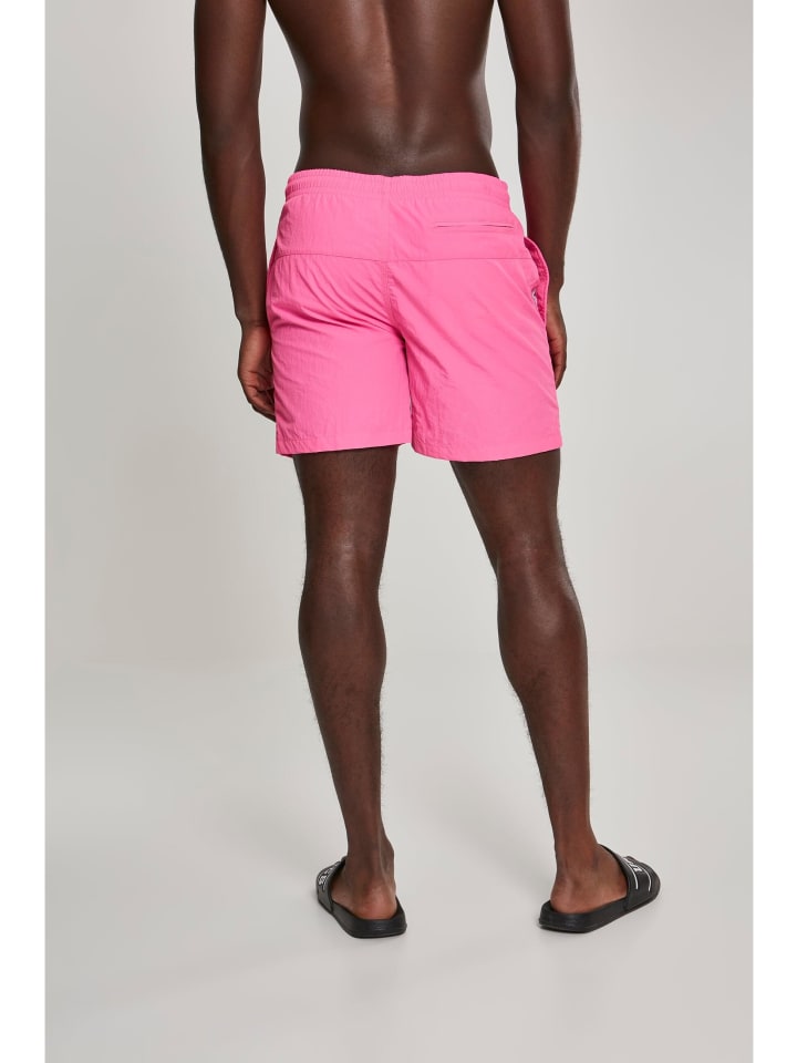 Urban Classics Urban Classics Badeshorts in neonpink günstig kaufen
