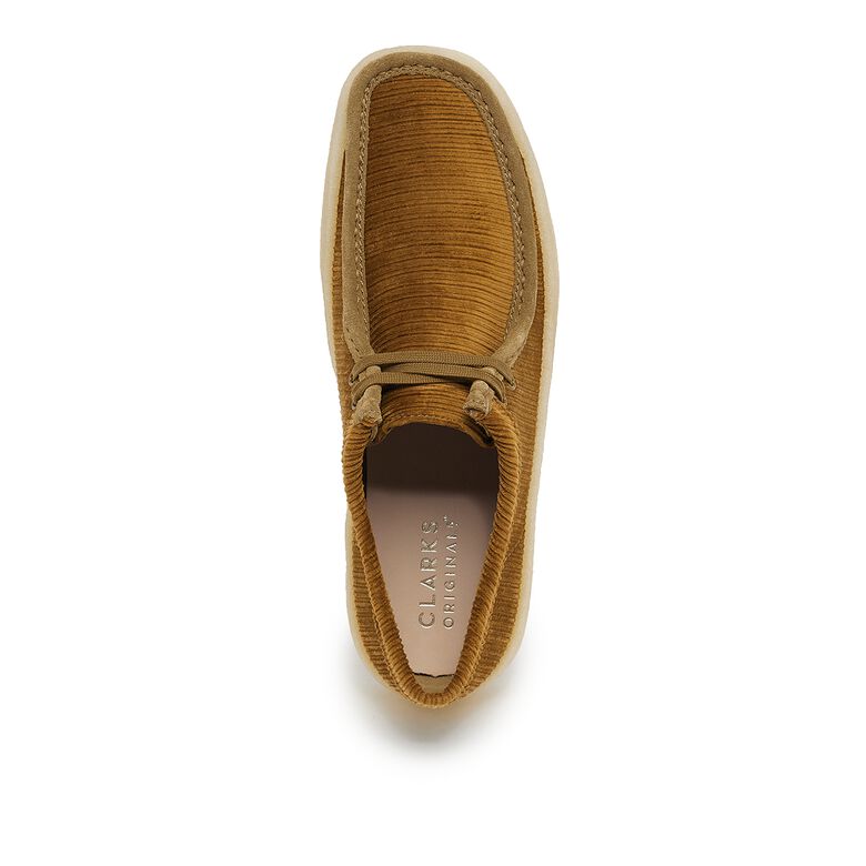 Clarks Wallabee Cup tan cord