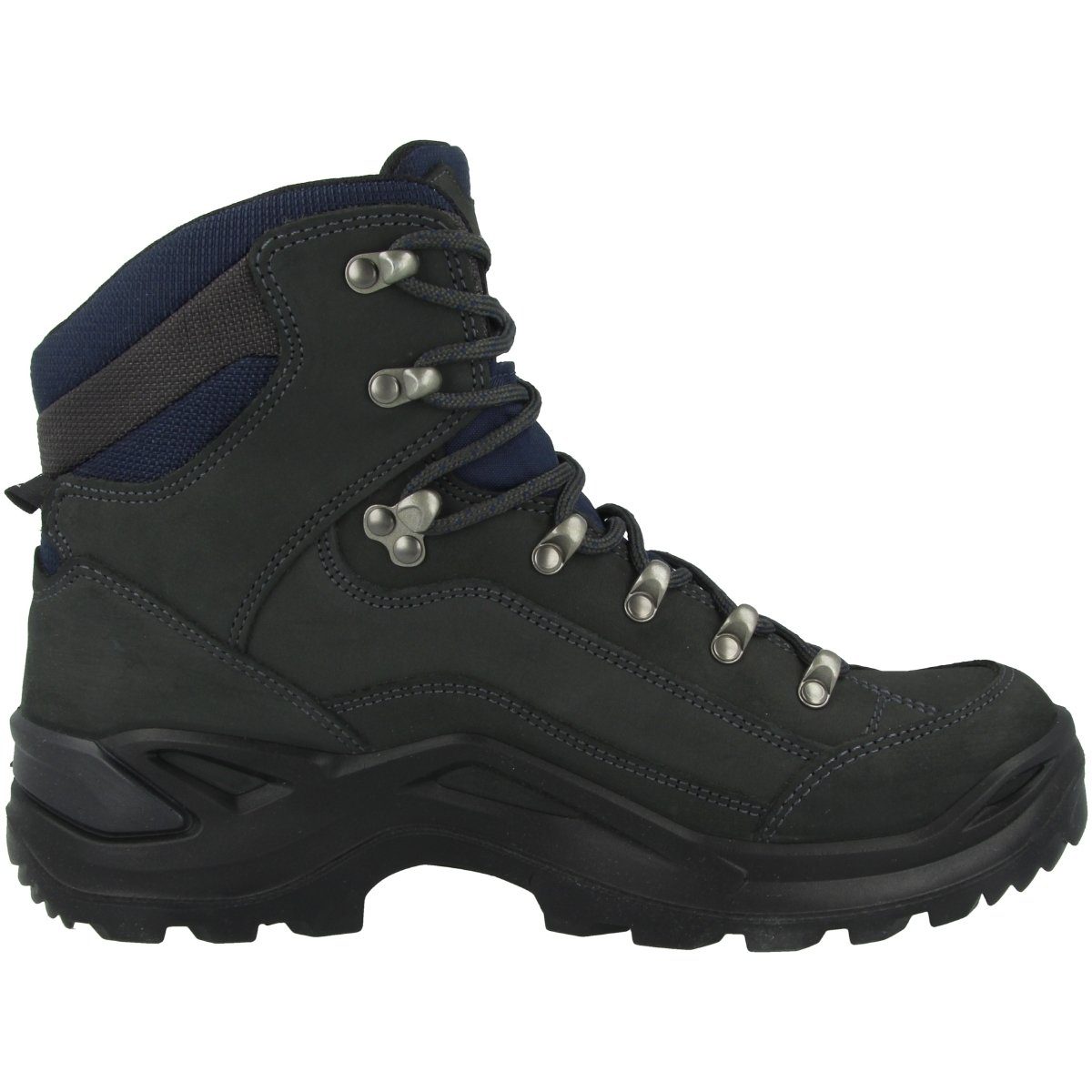Lowa Renegade GTX Mid Herren Outdoorschuh Zuglasche an der Ferse