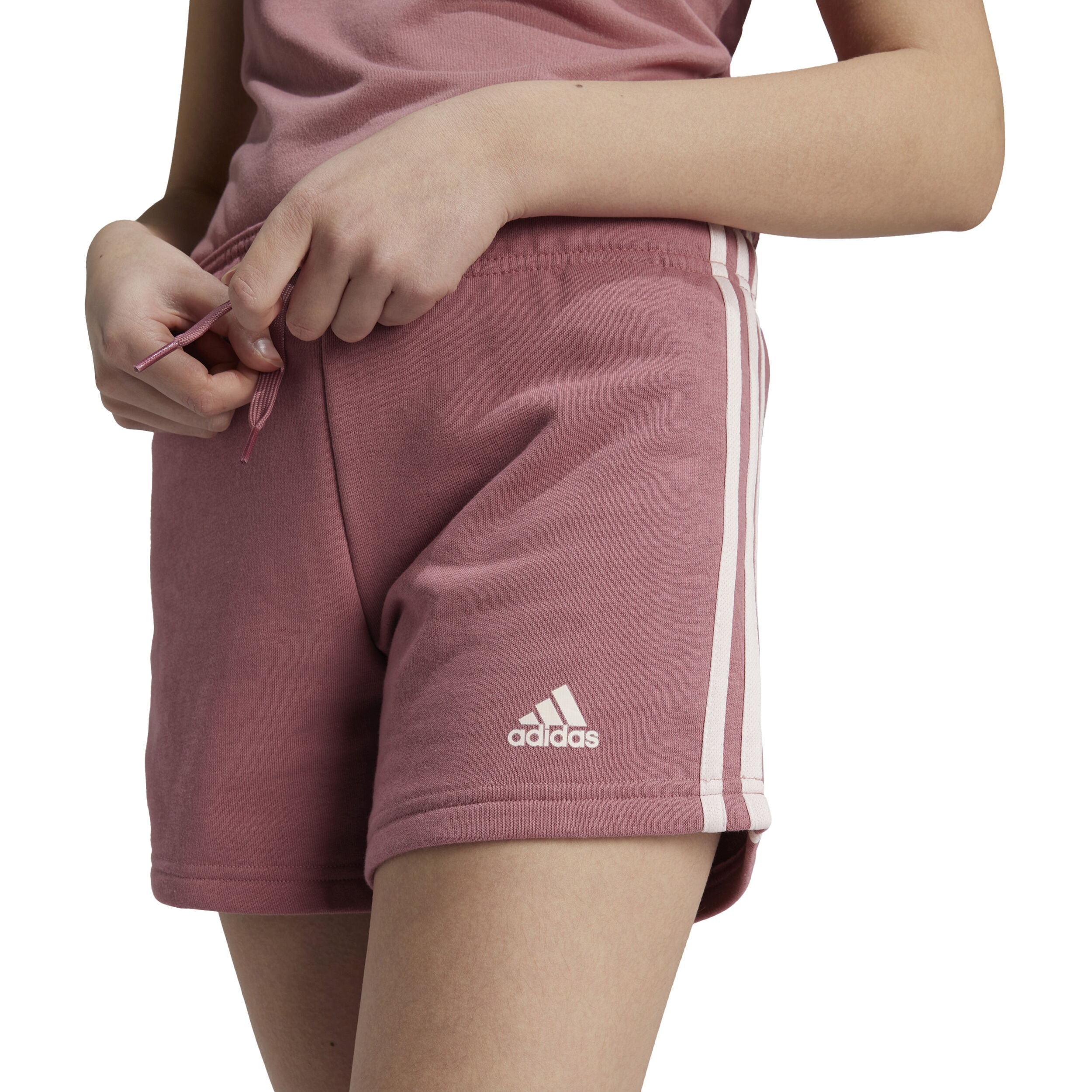 3 Stripes Shorts Kinder - Altrosa