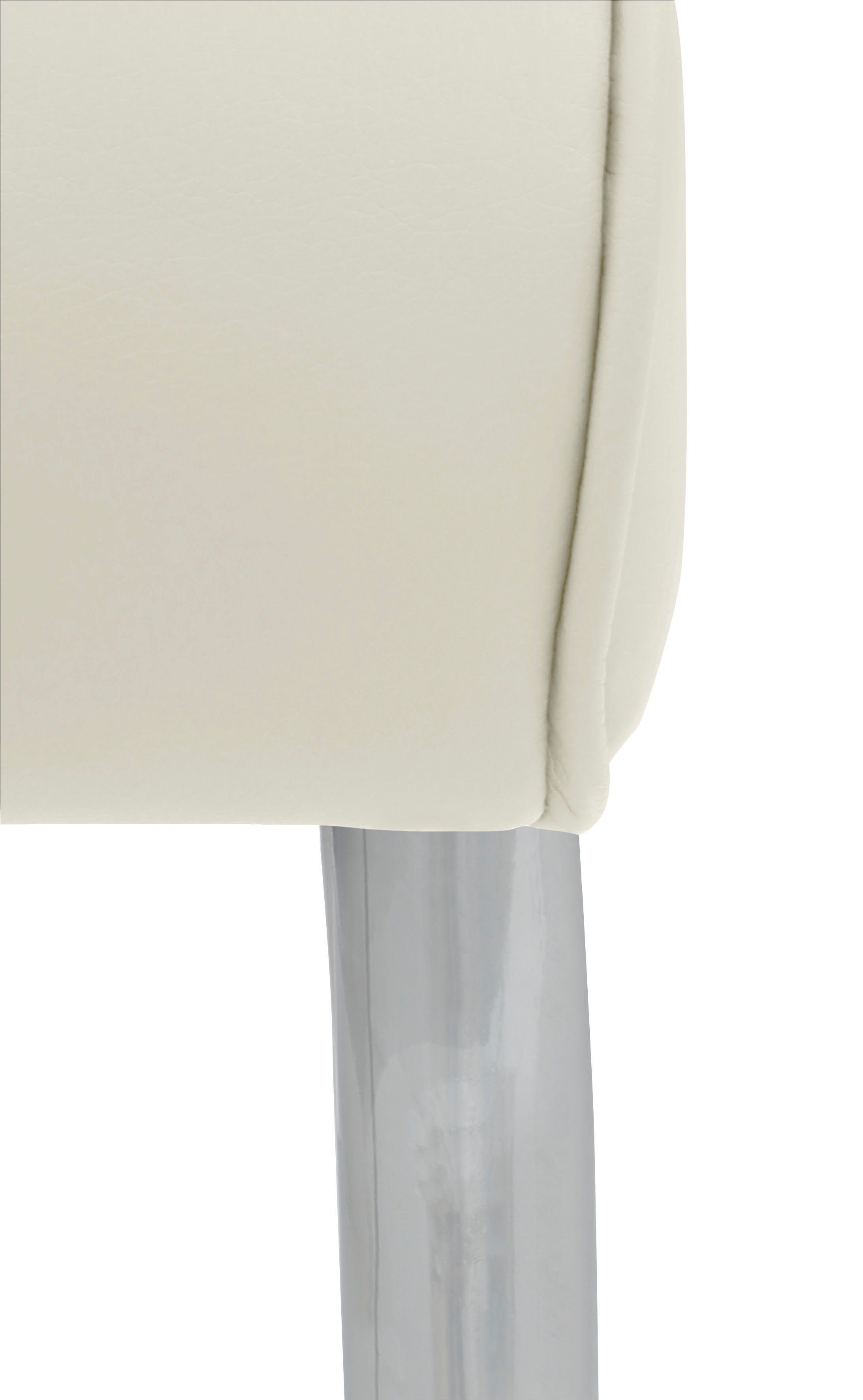 INOSIGN Freischwinger Lano, im 2er Set, Sitz gepolstert, Gestell aus Metall, Sitzhöhe 50 cm