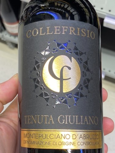 CollefrisioTenuta Giuliano Montepulciano d'Abruzzo 2021