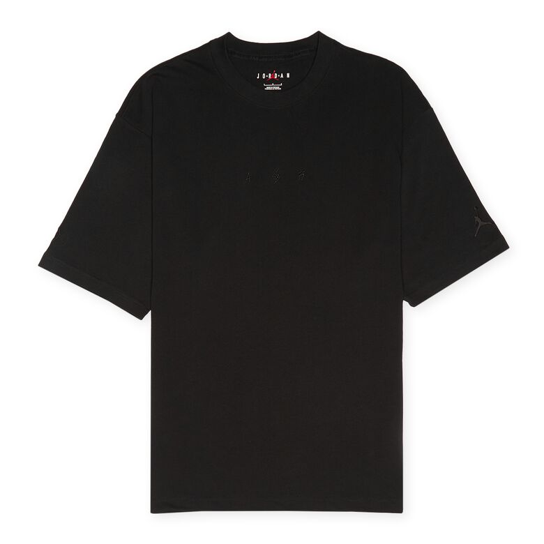 JORDAN Short Sleeve Tee Solid Black