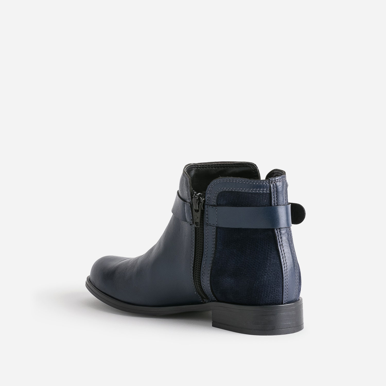 Boots marine bi matière