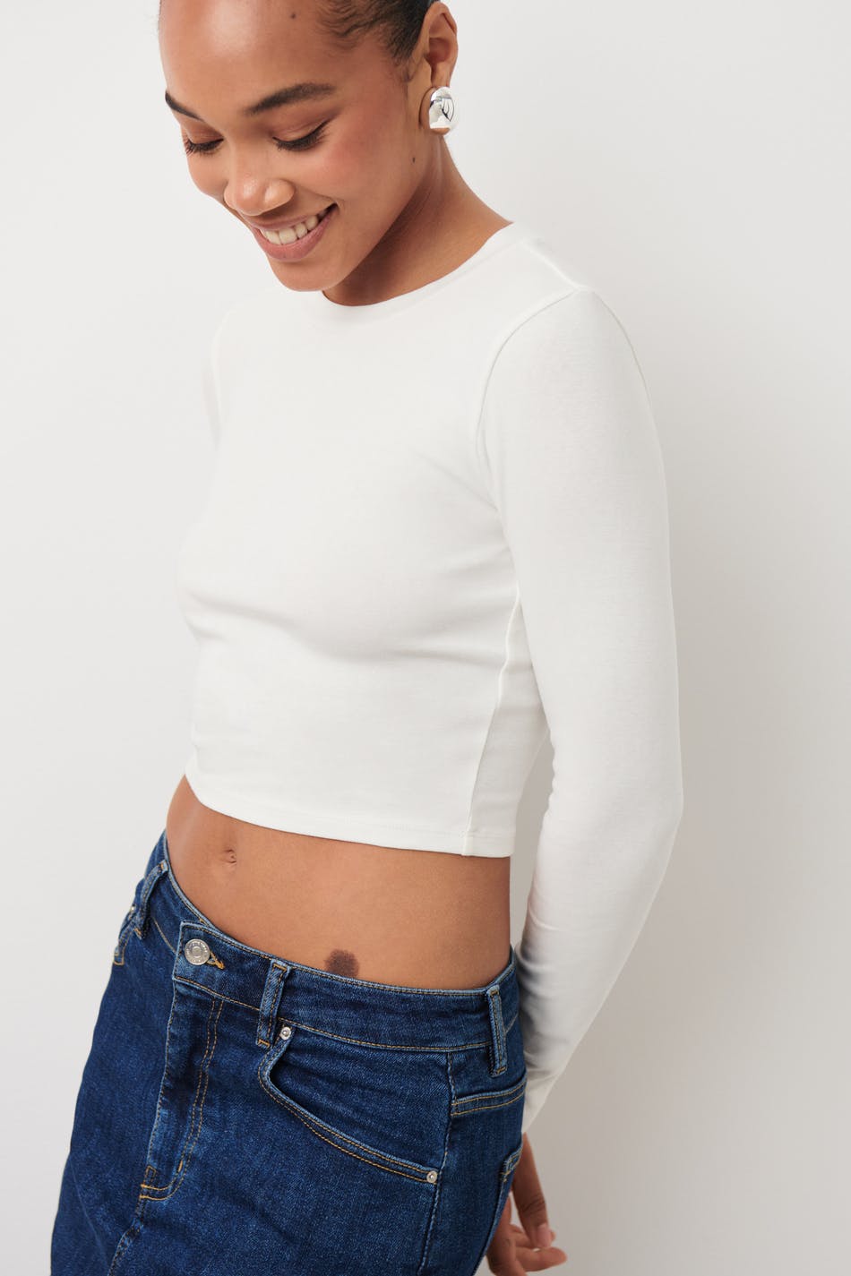 Soft cropped top