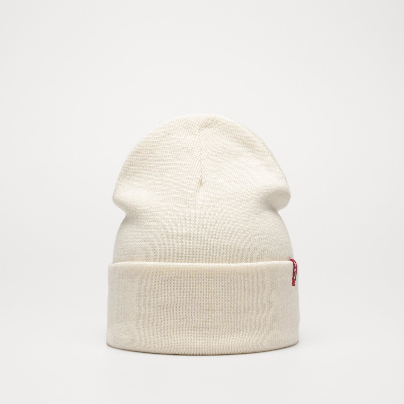 LEVI'S MÜTZE SLOUCHY RED TAB BEANIE Weiß