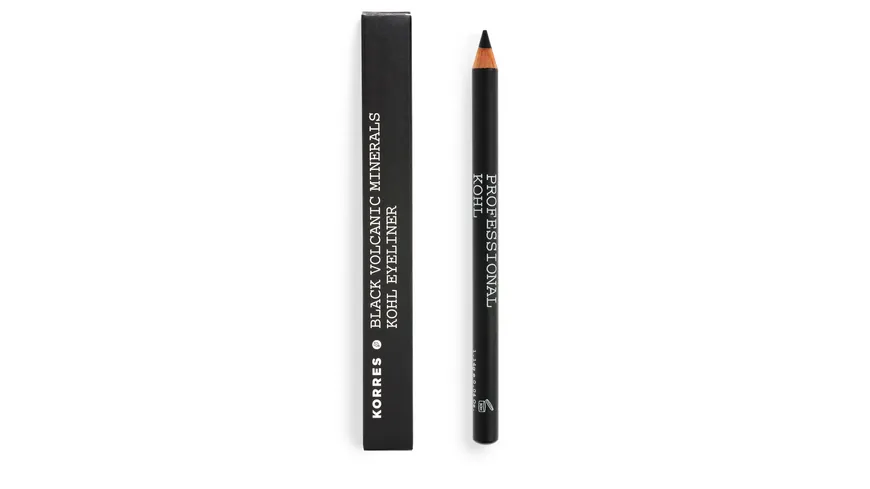 KORRES Black Volcanic Minerals Kohl Eyeliner 1.2 g 1 - black
