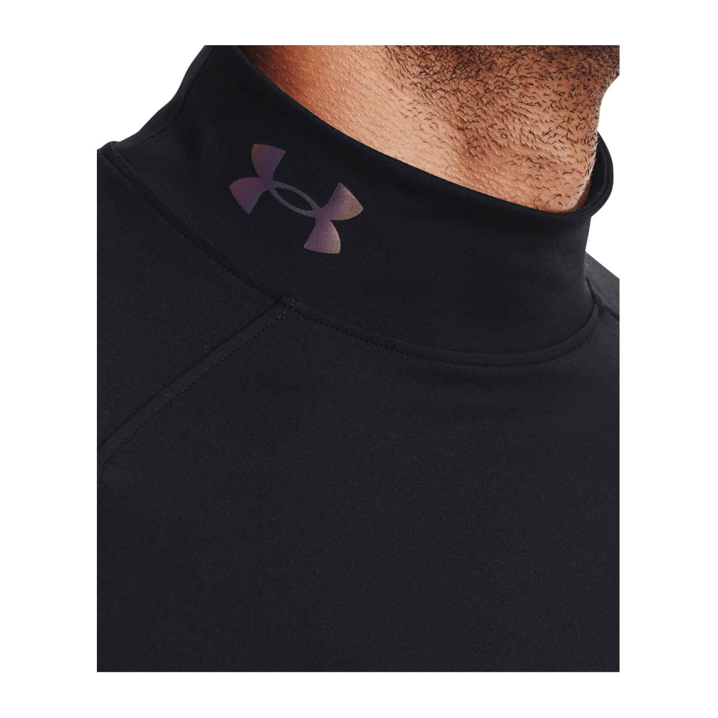 Under Armour ColdGear Rush Mock langarm F001