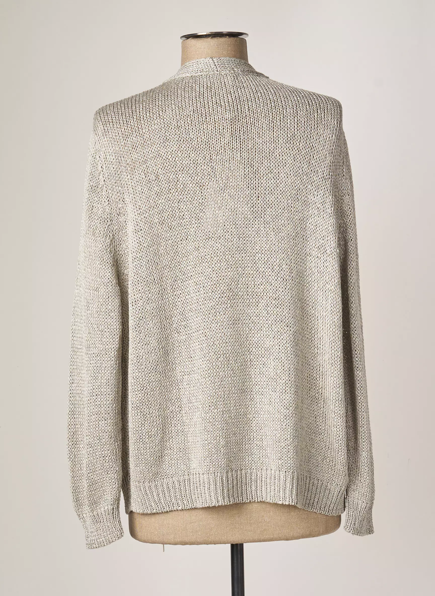 Poles Cardigans Femme couleur gris