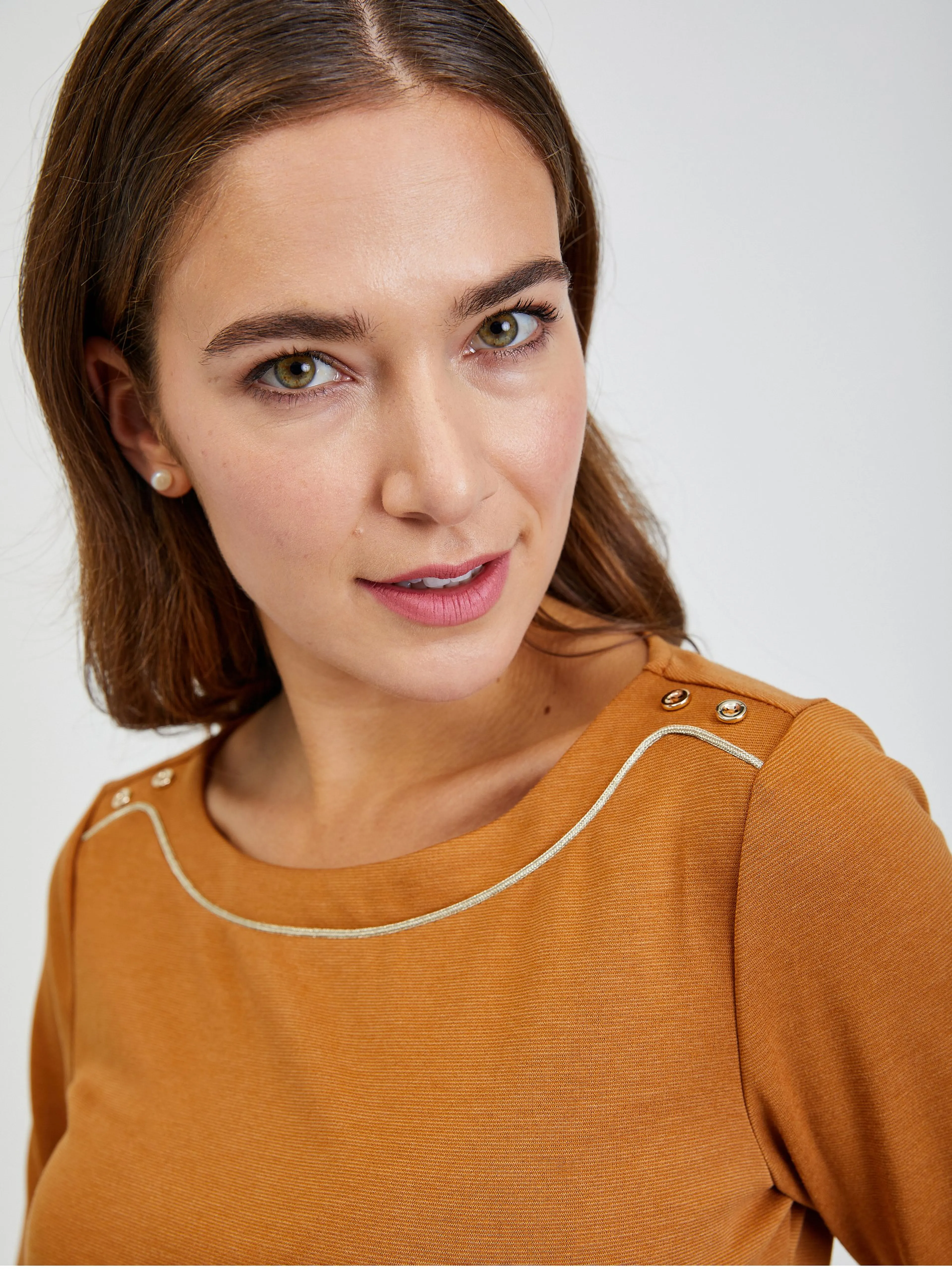 Braunes Damen T-Shirt ORSAY