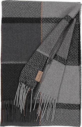 FRAAS Sustainability Edition - Schal mit gemustertem XL-Karo - Made in Germany
