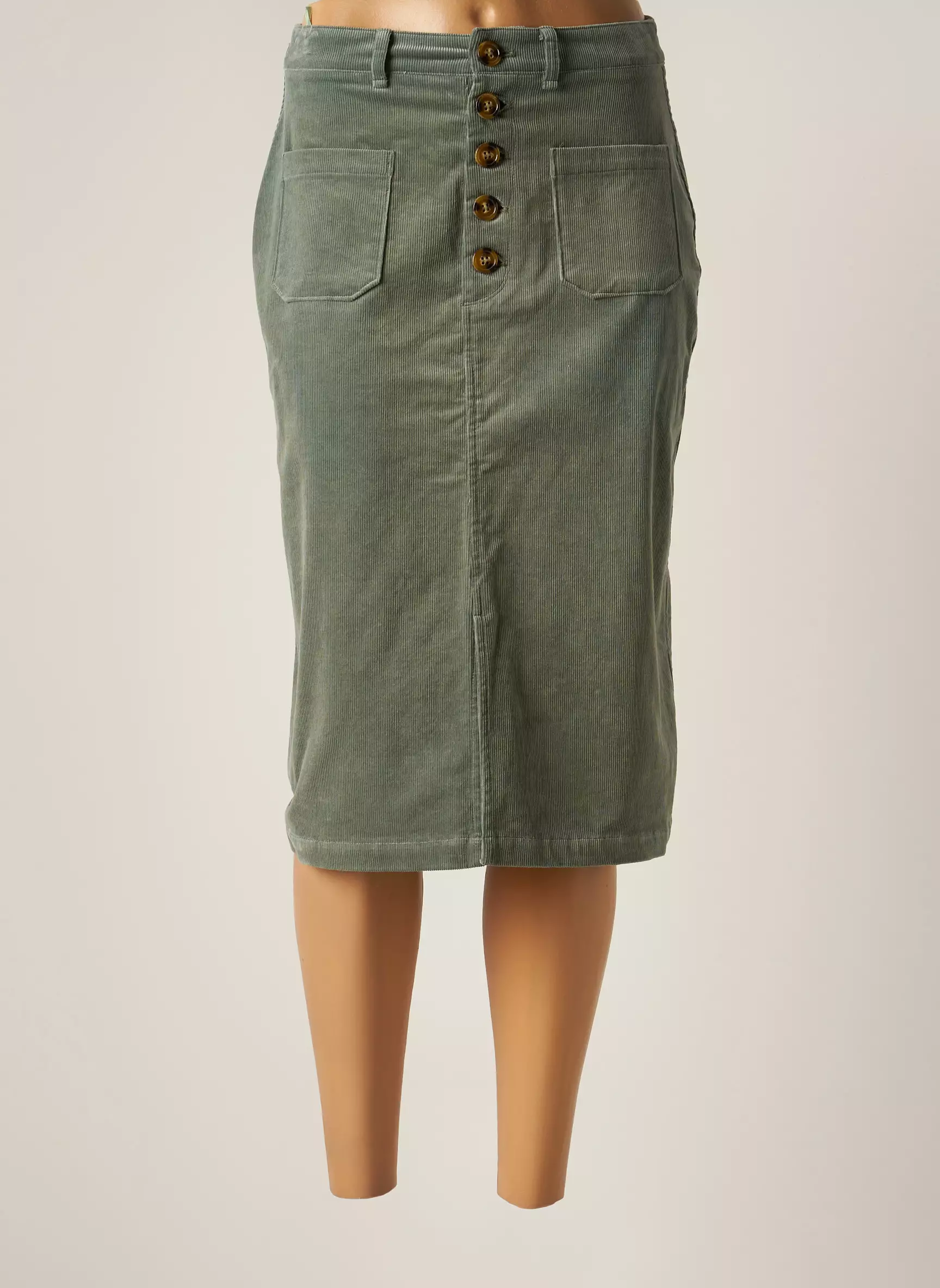 King Louie Jupes Mi Longues Femme couleur vert
