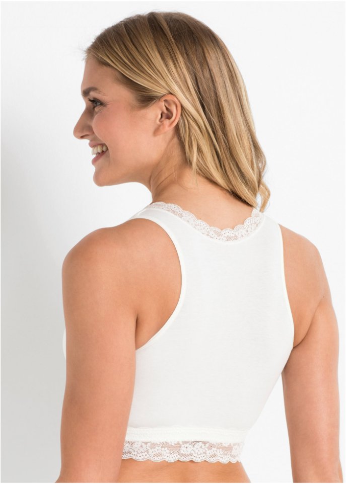 Still-Bustier mit Bio-Baumwolle