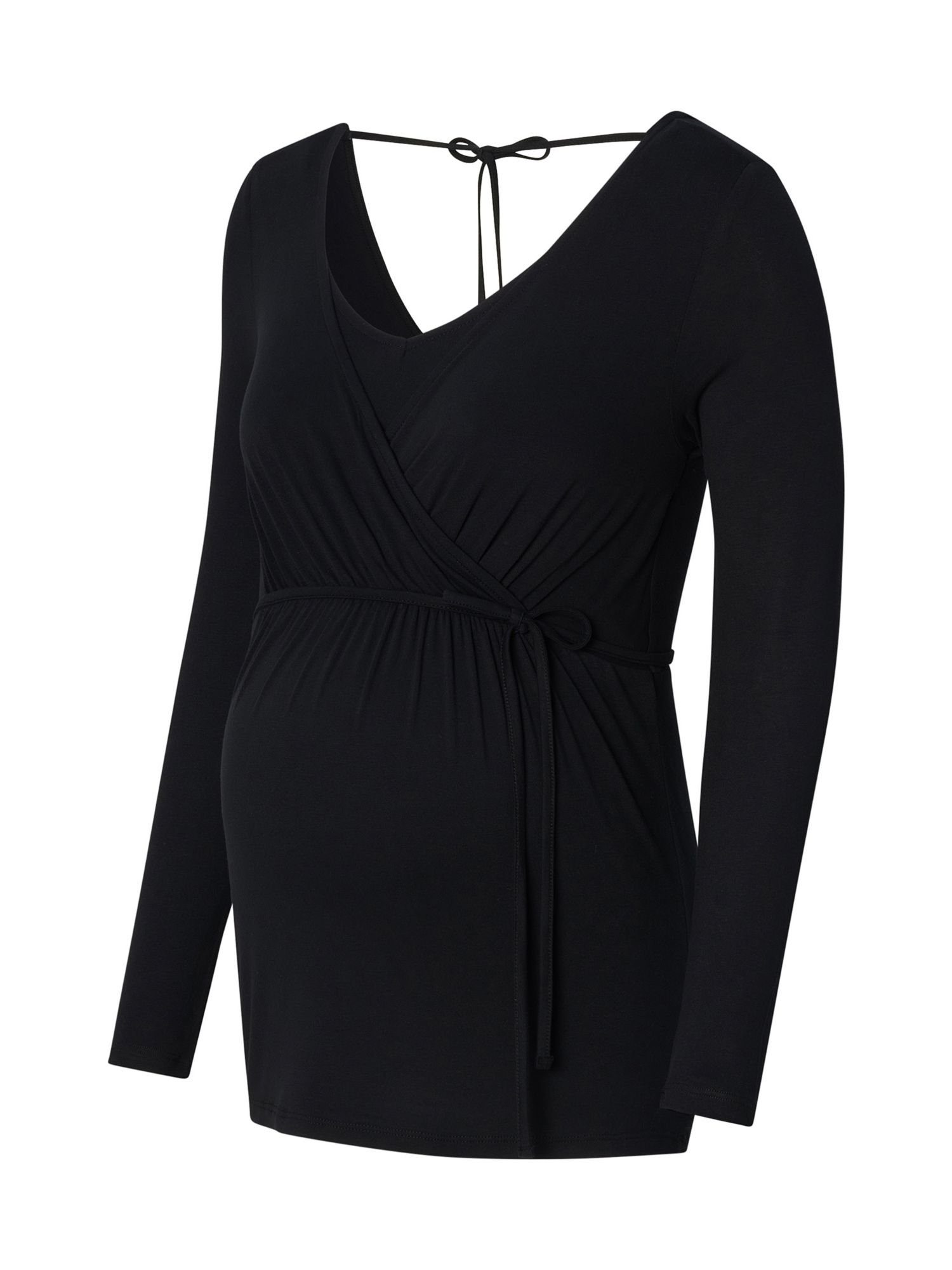 ESPRIT maternity Umstandsshirt Umstands-Longsleeve mit V-Ausschnitt