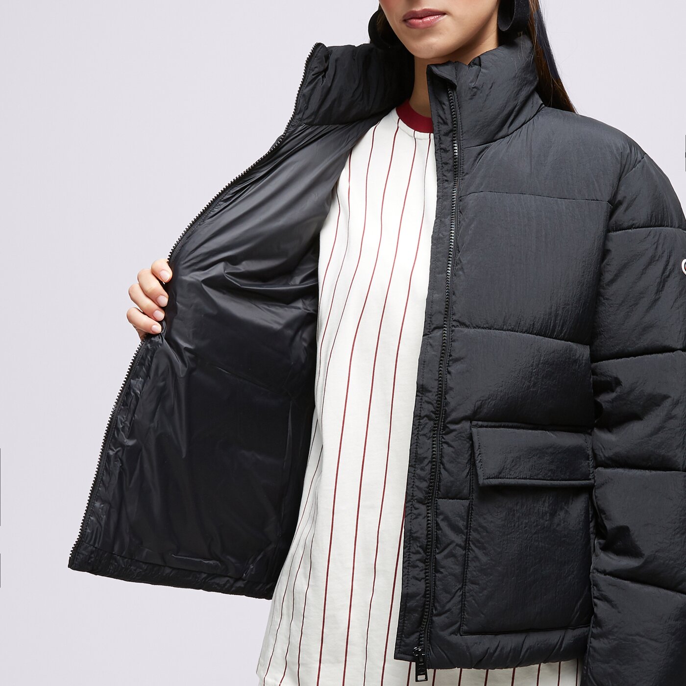CHAMPION JACKE WINTER POLYFILLED Schwarz