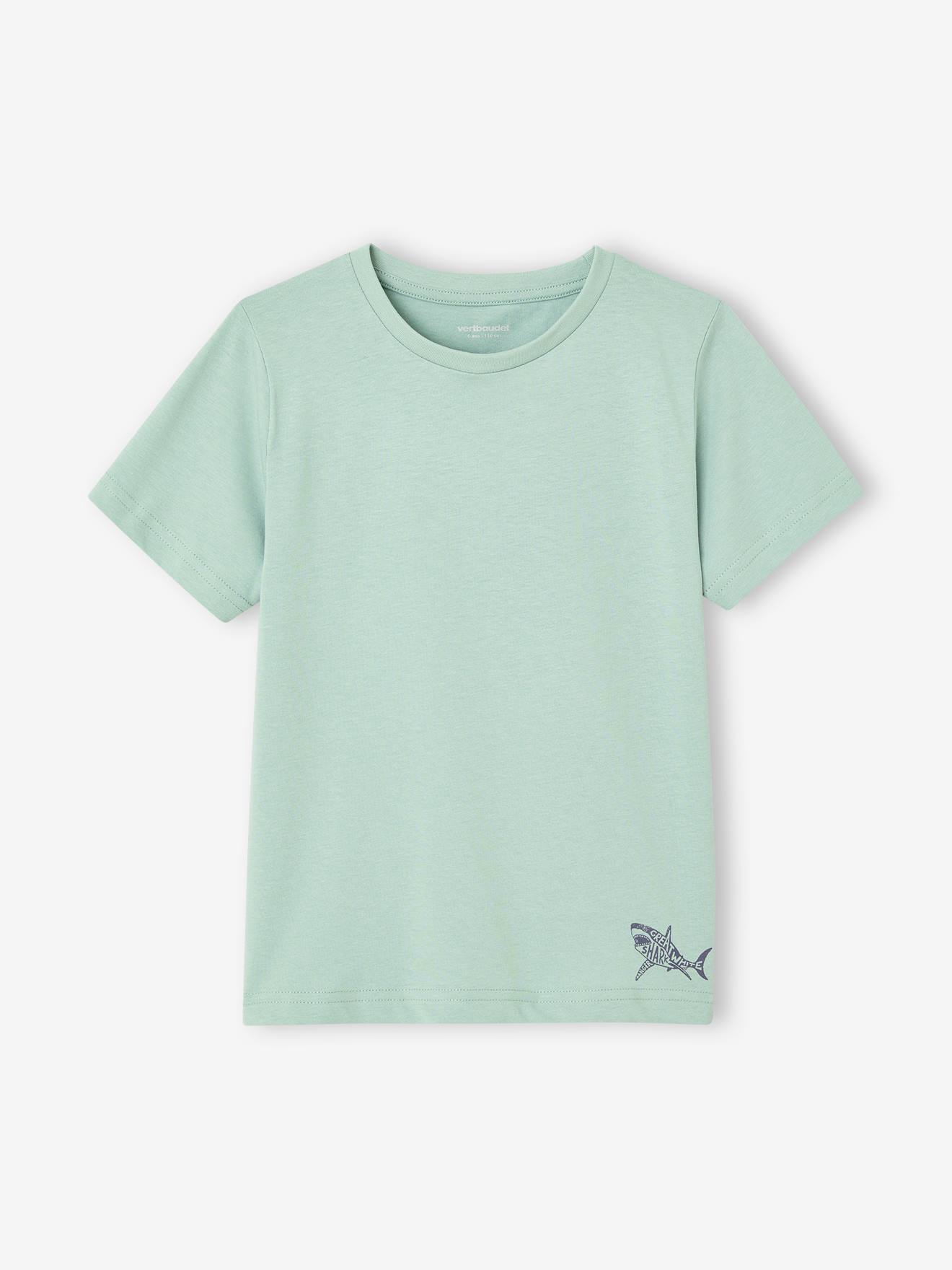 Vertbaudet 3er-Pack Jungen T-Shirts BASIC Oeko-Tex - cappuccino