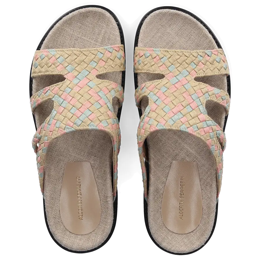 Alberta Ferretti - Sandalen 28034 Baumwolle - pink