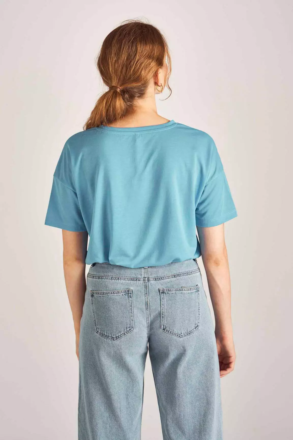 Only Tshirts Femme couleur bleu