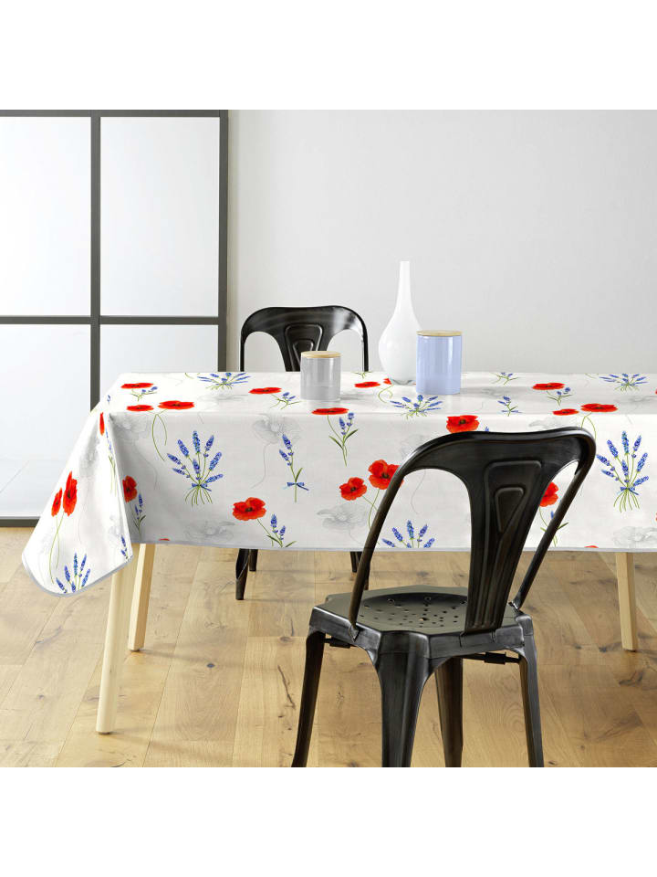 Douceur d’Intérieur Wachstischdecke in weiß günstig kaufen onesize