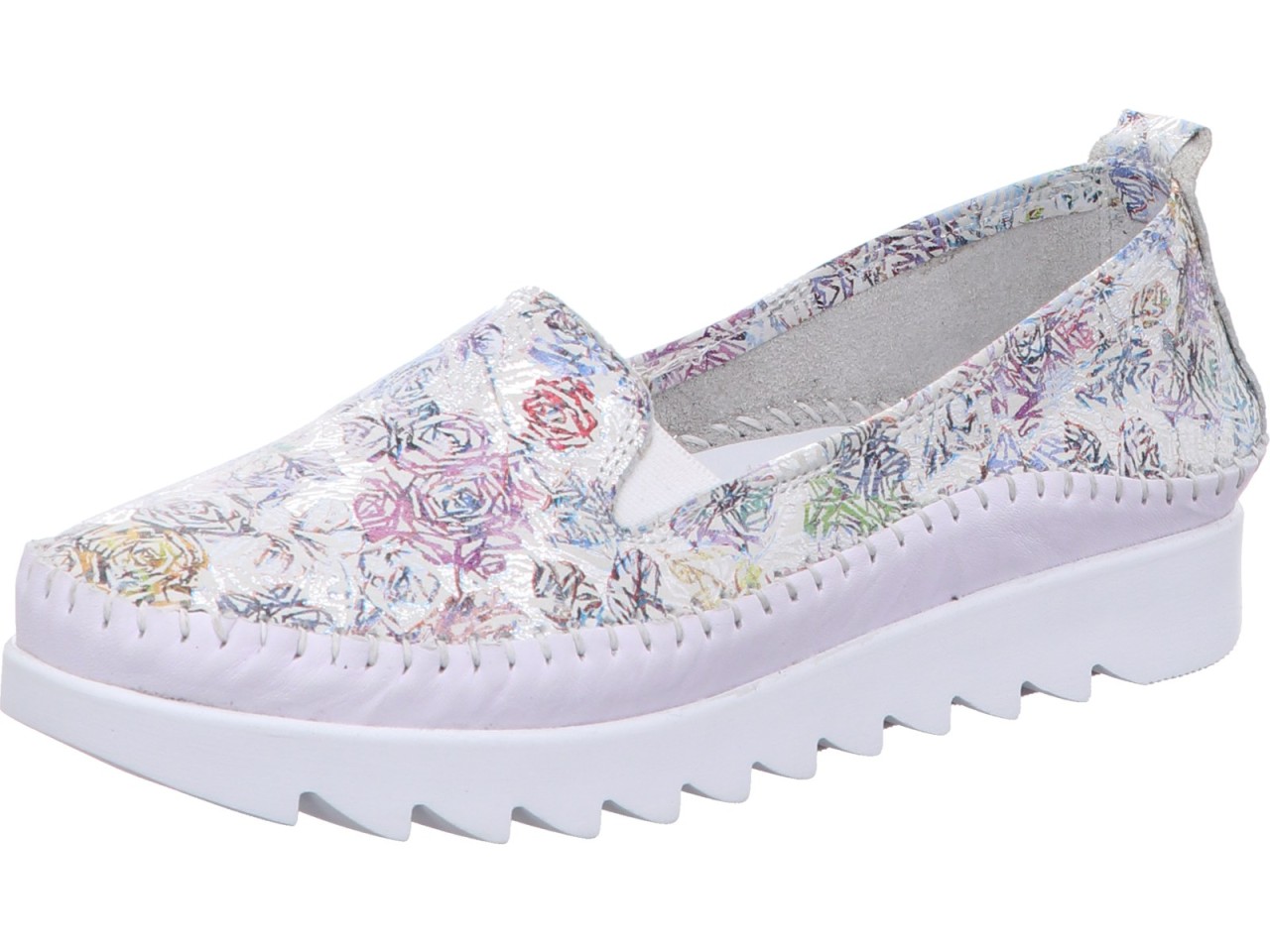 GEMINI Sportliche Slipper weiss