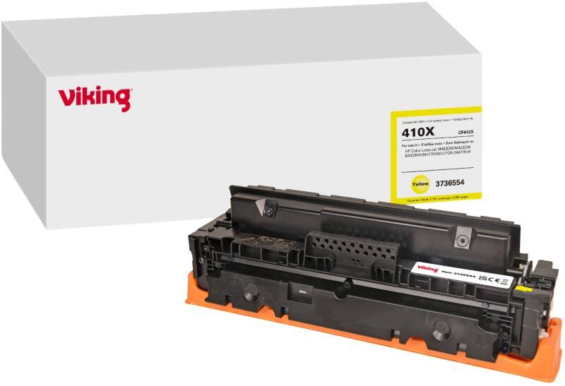 Viking 410X Kompatibel HP Tonerkartusche CF412X Gelb