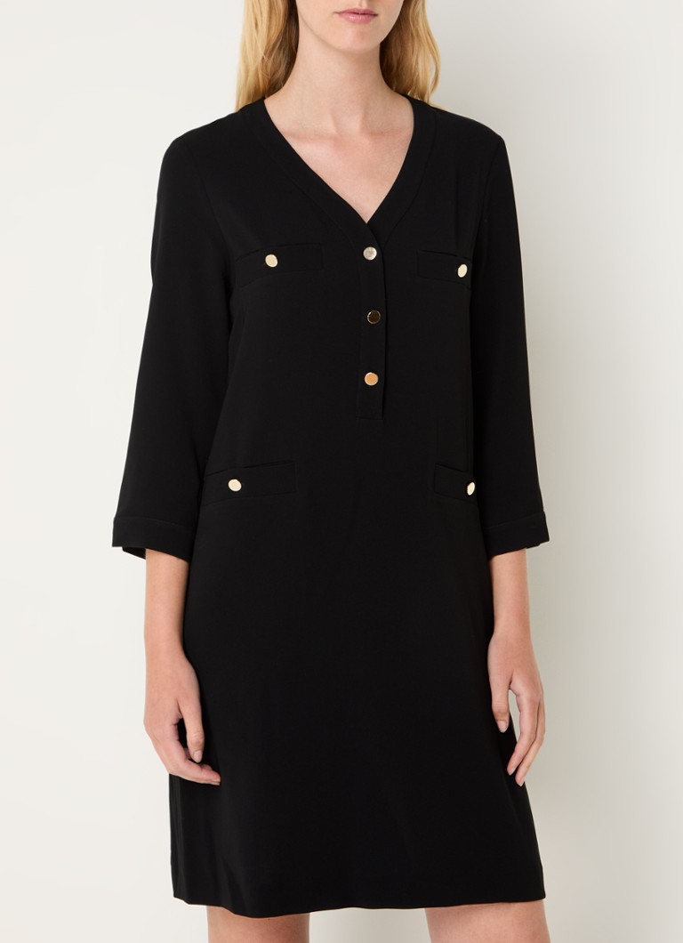 Rochie scurtă Gerard Darel Sidonie cu buzunare la piept