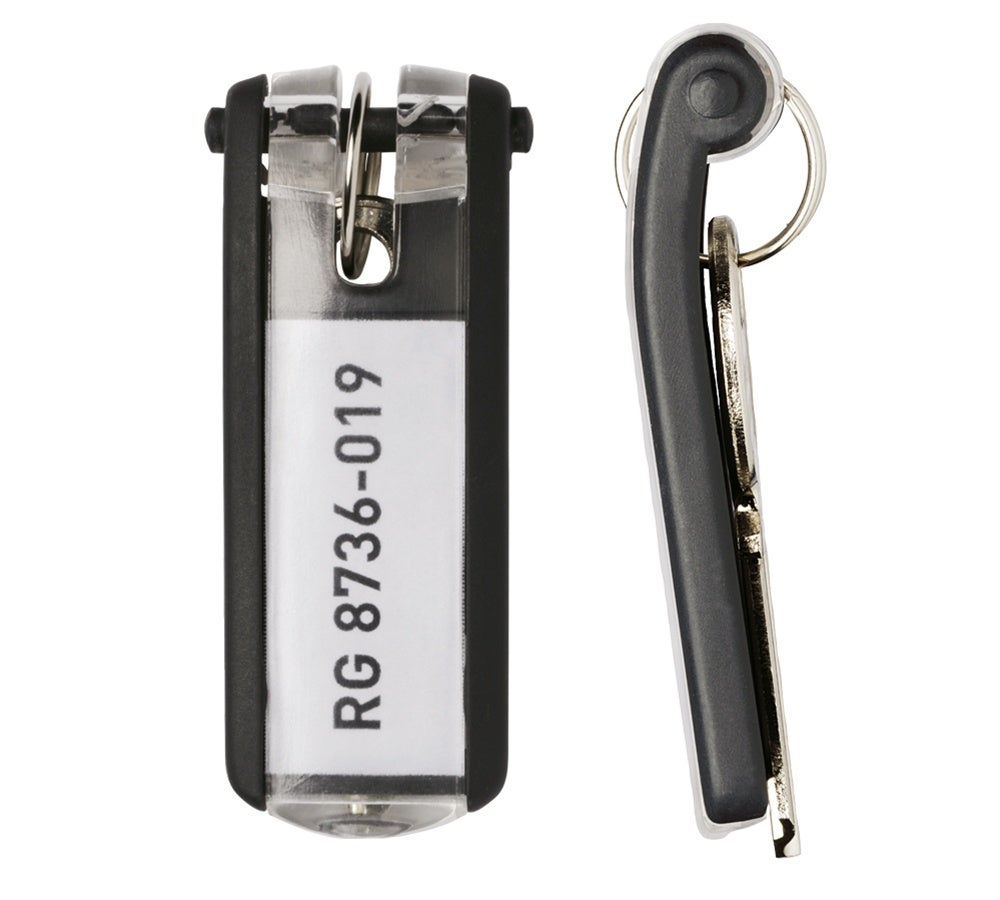 DURABLE Schlüsselanhänger KEY CLIP, 6er Pack