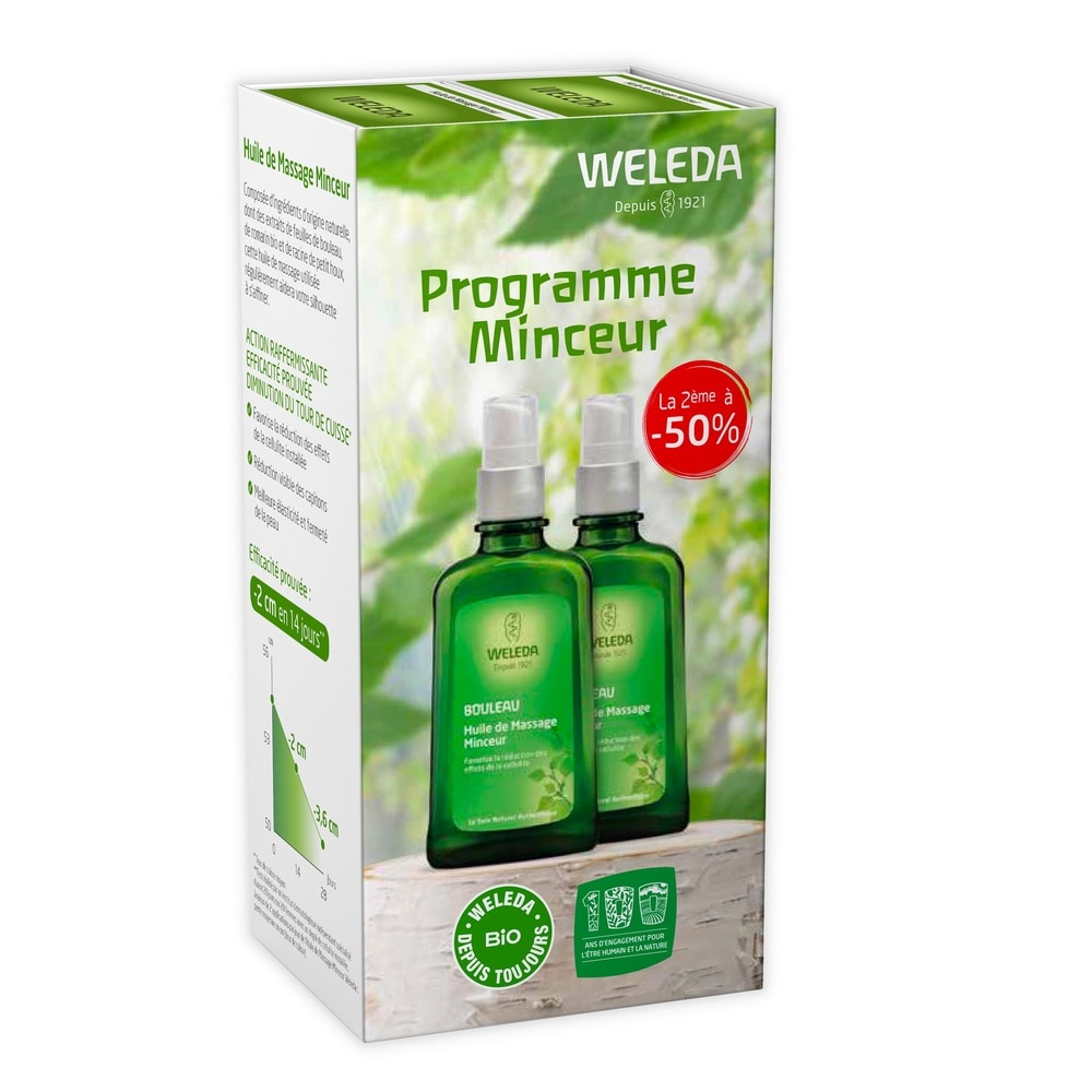 WELEDA Duo Déodorant à la Rose - 2 x 100 ml Hygiène