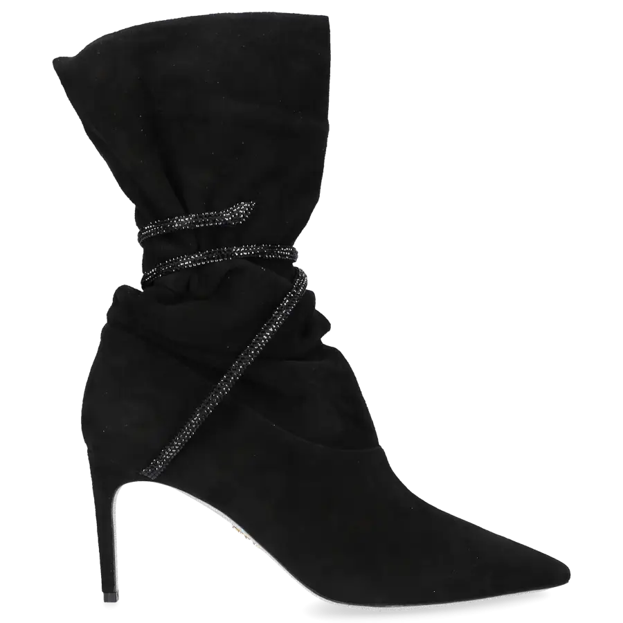 Rene Caovilla - Klassische Stiefeletten C11908 Veloursleder - schwarz