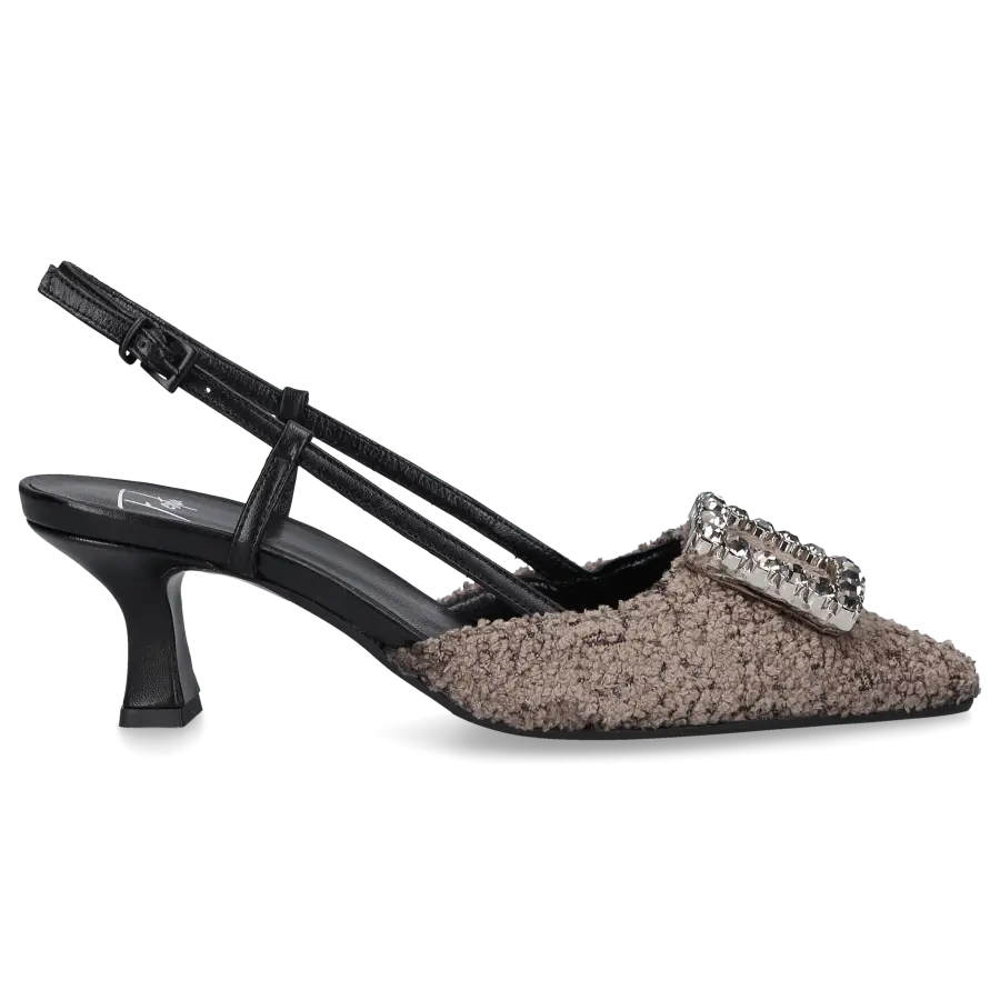 Roberto Festa - Pumps STEFI Tweed - braun