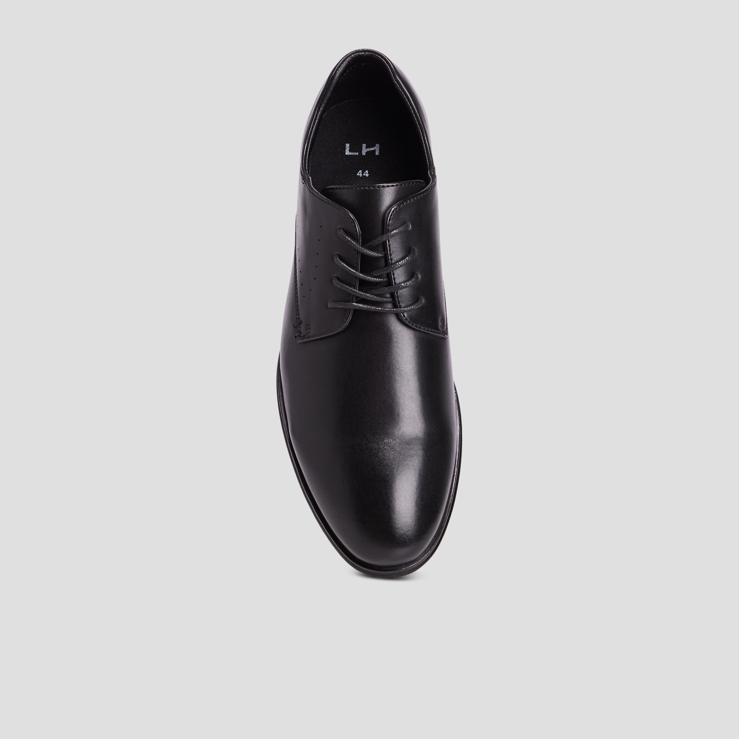 Derbies lacées noir homme | La Halle