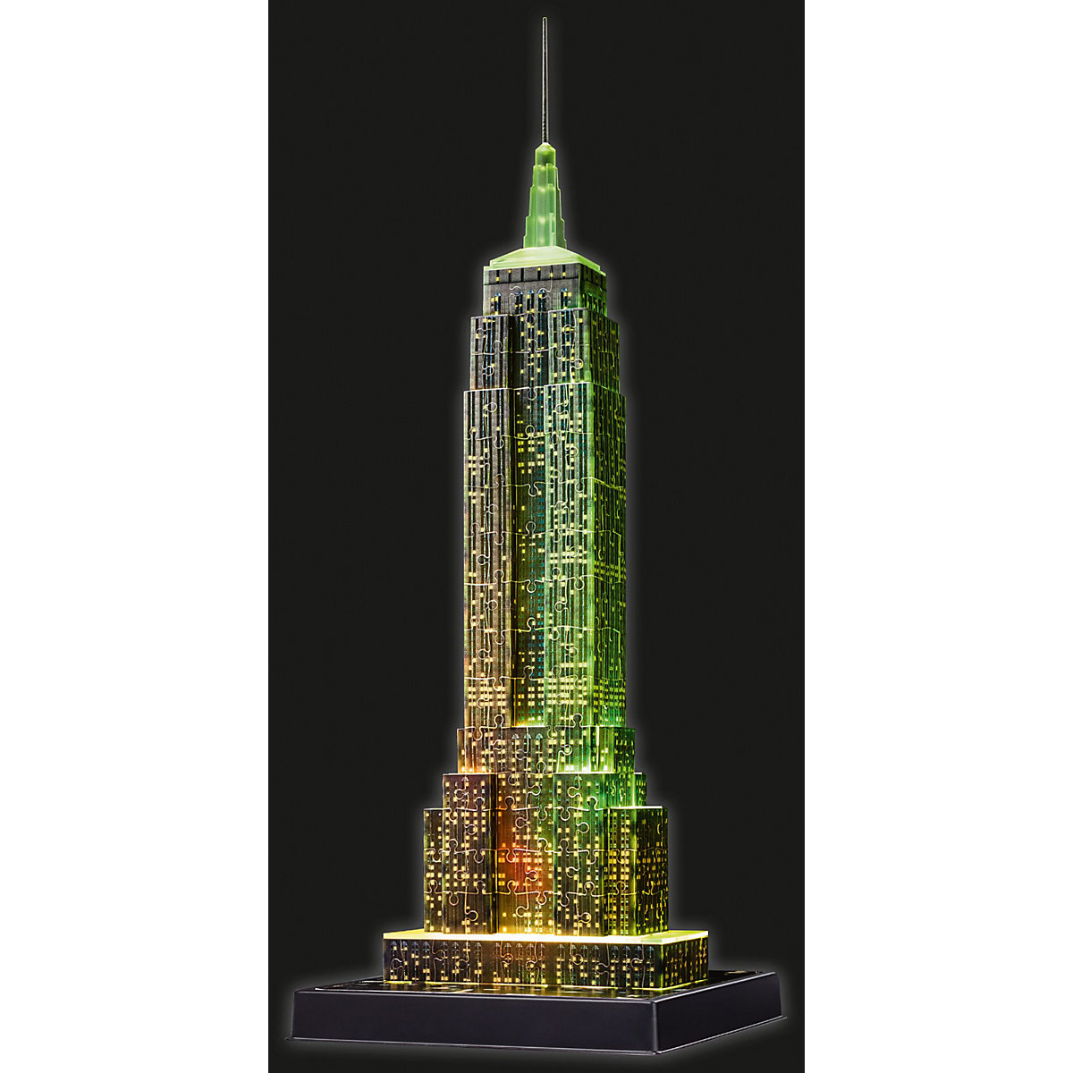 3D-Puzzle Night mit LED, H49 cm, 216 Teile, Empire State Building bei Nacht